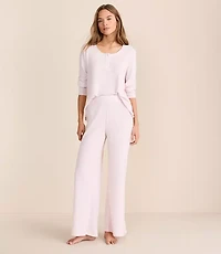 Lou & Grey Brushed Waffle Pajama Set