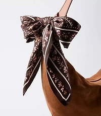 Paisley Silk Square Scarf
