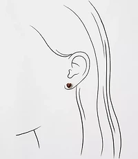 Heart Stud Earring Set