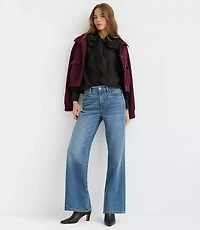 Petite Blouson Sleeve Bow Blouse