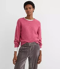 Shimmer Blouson Sweater