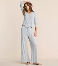 Lou & Grey Heathered Softened Modal Pajama Set