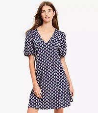 Garden Seamed Mini Dress