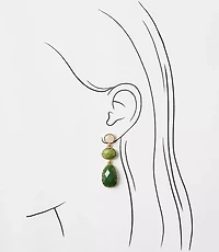 Triple Drop Earrings