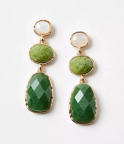 Triple Drop Earrings