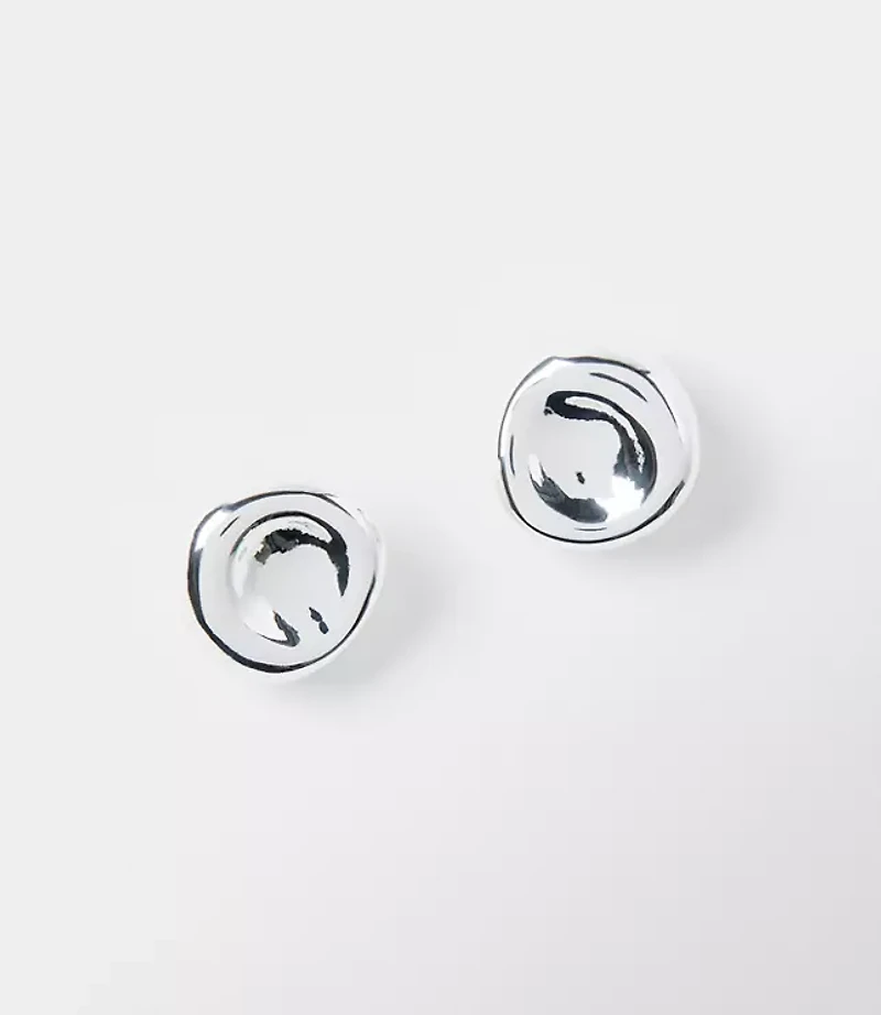 Molded Dot Stud Earrings