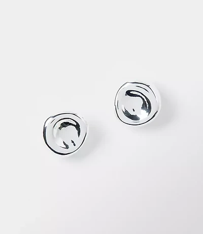 Molded Dot Stud Earrings
