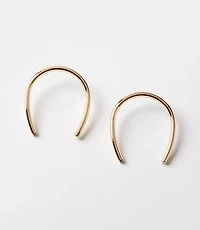 Horseshoe Statement Earrings