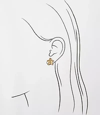 Gingerbread Man Stud Earrings