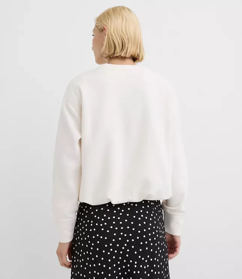 Bisous Bubble Sweatshirt