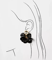 Italian Collection Petal Drop Earrings