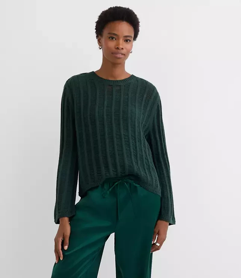 Drop Stitched Sweater