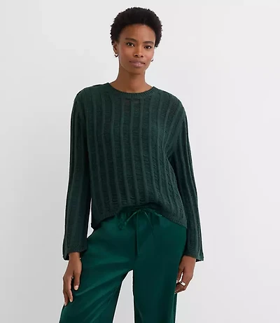 Drop Stitched Sweater