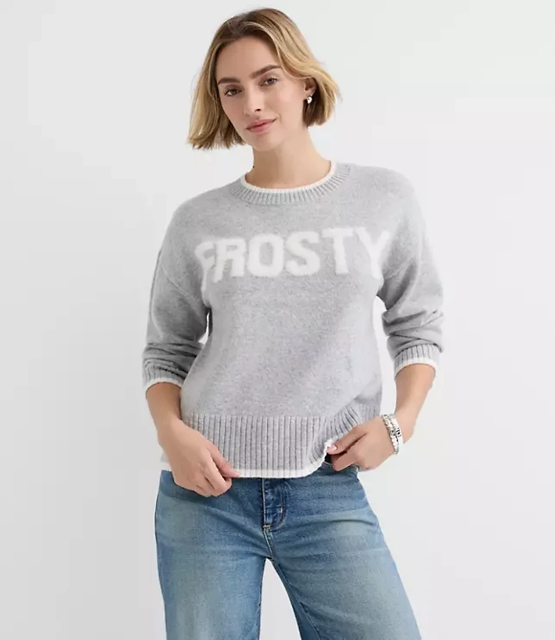 Petite Frosty Everyday Sweater