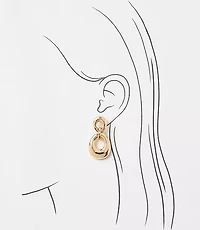 Chunky Linked Drop Earrings