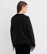 Side Tie Sweater