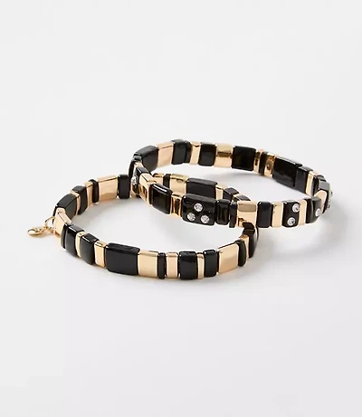 Sparkle Chicklet Bracelet Set