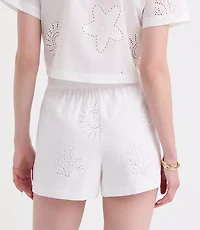 LOFT Beach Sea Eyelet Shorts