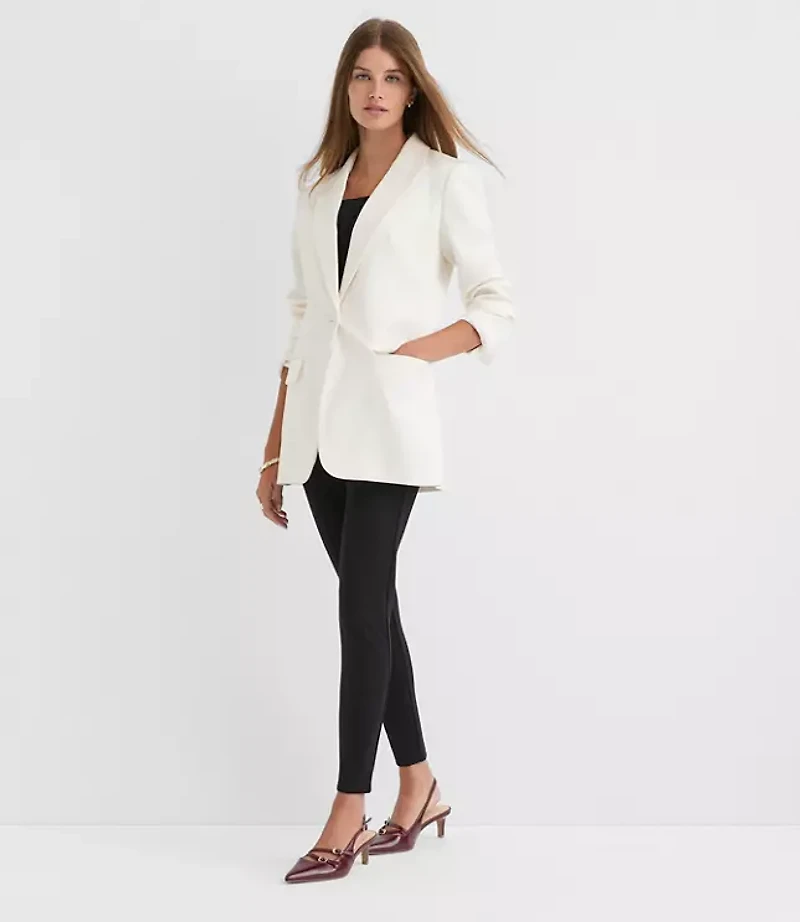 Twill Sculpted Modern Blazer