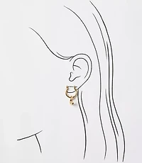 Charm Hoop Earring Set