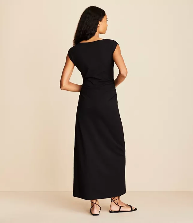 Petite Lou & Grey Softened Boatneck Maxi Dress