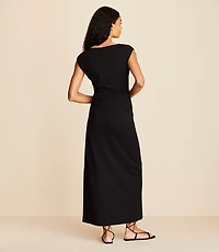 Petite Lou & Grey Softened Boatneck Maxi Dress