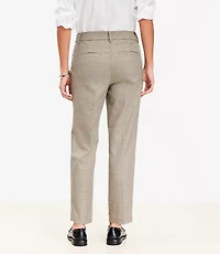 Curvy Riviera Slim Pants in Plaid