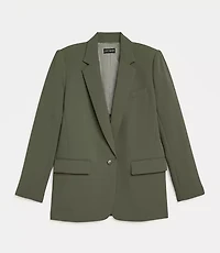 LOFT Versa Crepe Drape Relaxed Blazer