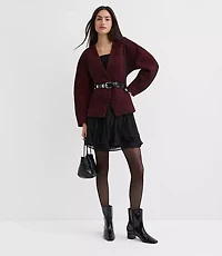 Herringbone Sculpted Jacket