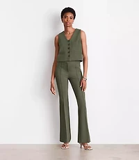 Petite LOFT Versa Ponte Pocket Vest