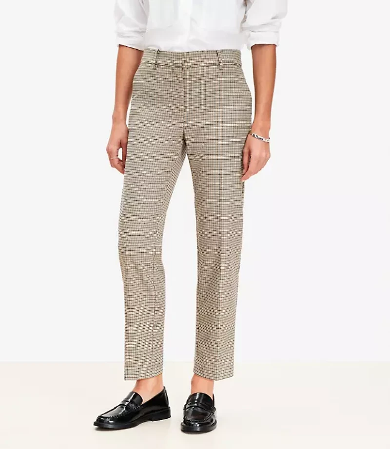 Riviera Slim Pants Plaid