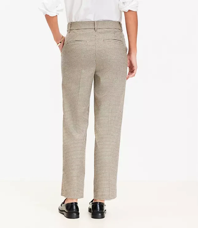 Riviera Slim Pants Plaid