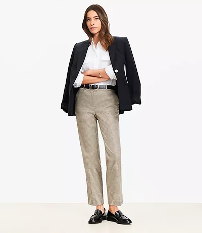 Riviera Slim Pants Plaid