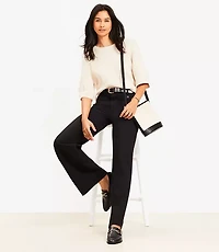 Tall Palmer Wide Leg Pants Ponte