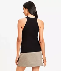 Ribbed Halter Sweater