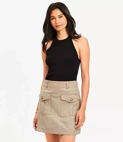 Ribbed Halter Sweater