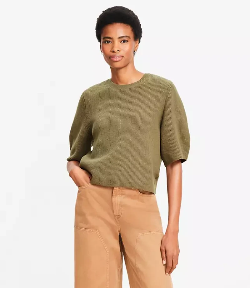 Relaxed Sweater Tee