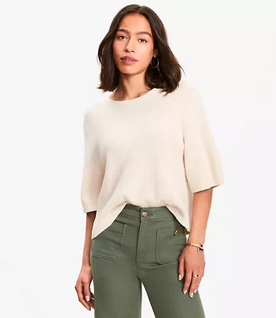 Relaxed Sweater Tee
