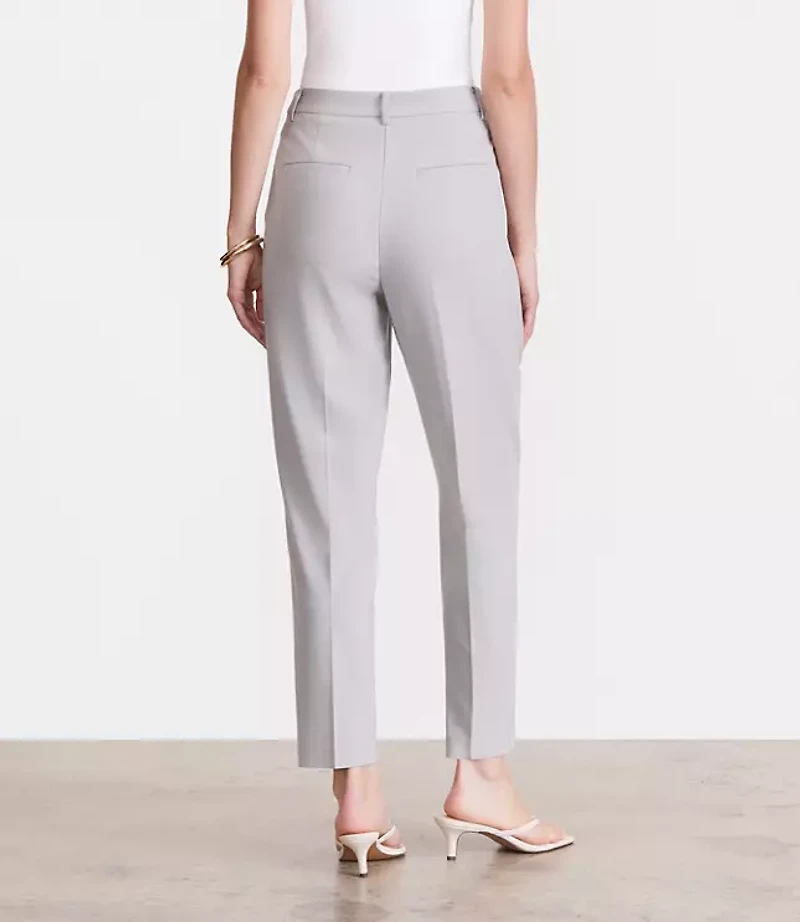 LOFT Versa Seasonless Pleated Tapered Pants