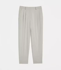 LOFT Versa Seasonless Pleated Tapered Pants