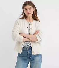 Ribtrim Cardigan