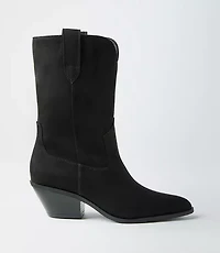 Mid Calf Western Boots