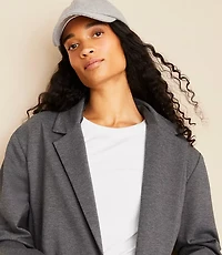 Petite Lou & Grey Sporty Ponte Hooded Blazer