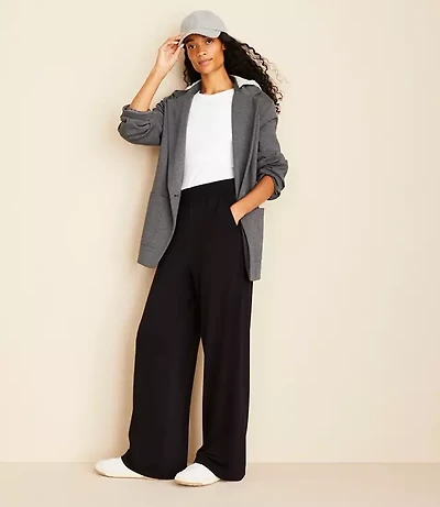 Petite Lou & Grey Sporty Ponte Hooded Blazer