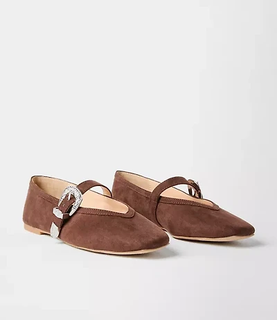 Western Mary Jane Flats