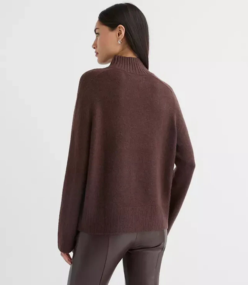 Modern Mock Neck Sweater