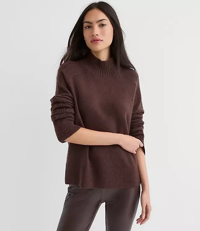 Modern Mock Neck Sweater