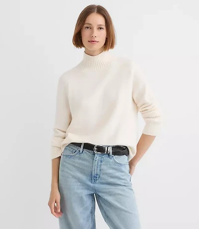 Modern Mock Neck Sweater