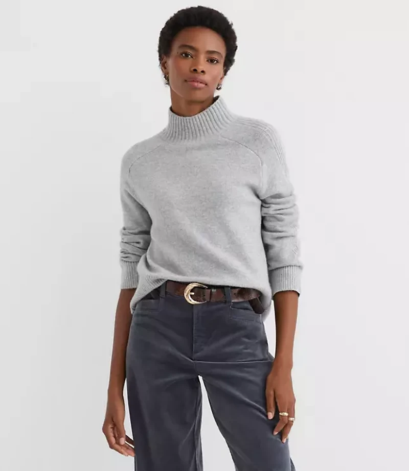 Modern Mock Neck Sweater
