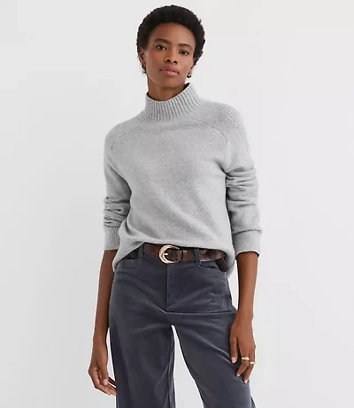 Modern Mock Neck Sweater